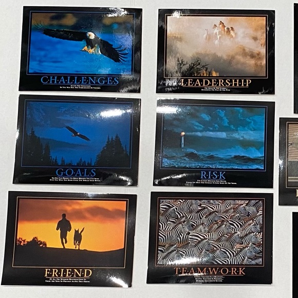 12 Inspirational Mini PostersQuotes Glossy 6x8each - Picture 2 of 3